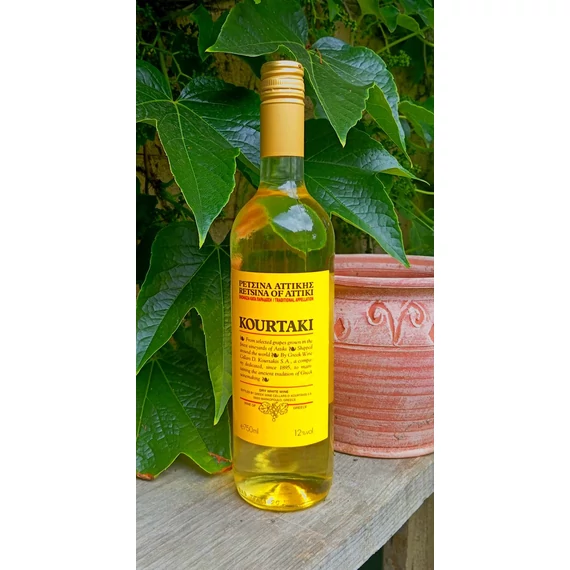 Kourtaki - Retsina görög száraz fehérbor 0,75 l