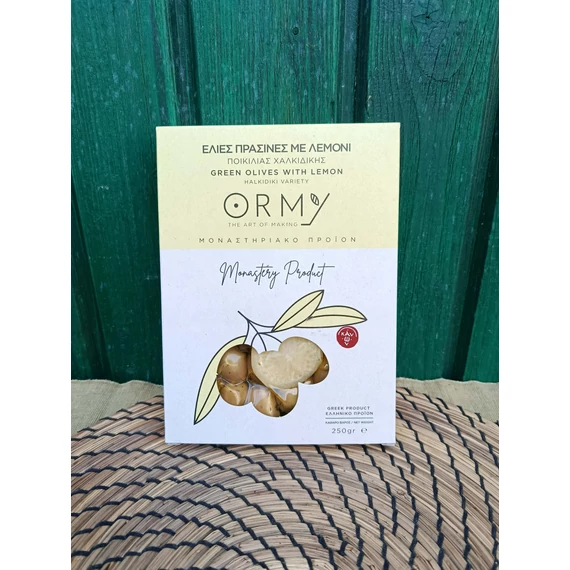 Ormy citromos zöld olajbogyó 250g