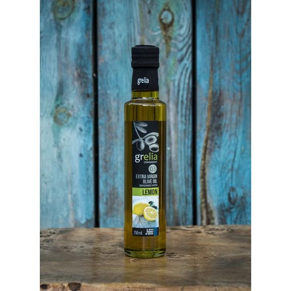Grelia 0,3 extraszűz olívaolaj citrom ízesítéssel 250 ml