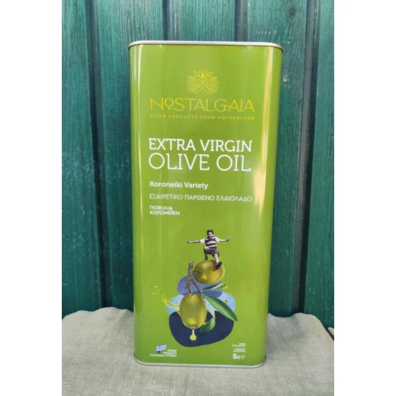 Nostalgaia extraszűz olívaolaj,100%-ban vegyszermentes extraszűz olívaolaj 5l 