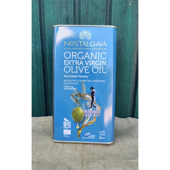 Nostalgaia organikus extra,100%-ban vegyszermentes extraszűz olívaolaj 3l