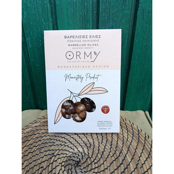 Ormy Halkidiki hordós olajbogyó 500g
