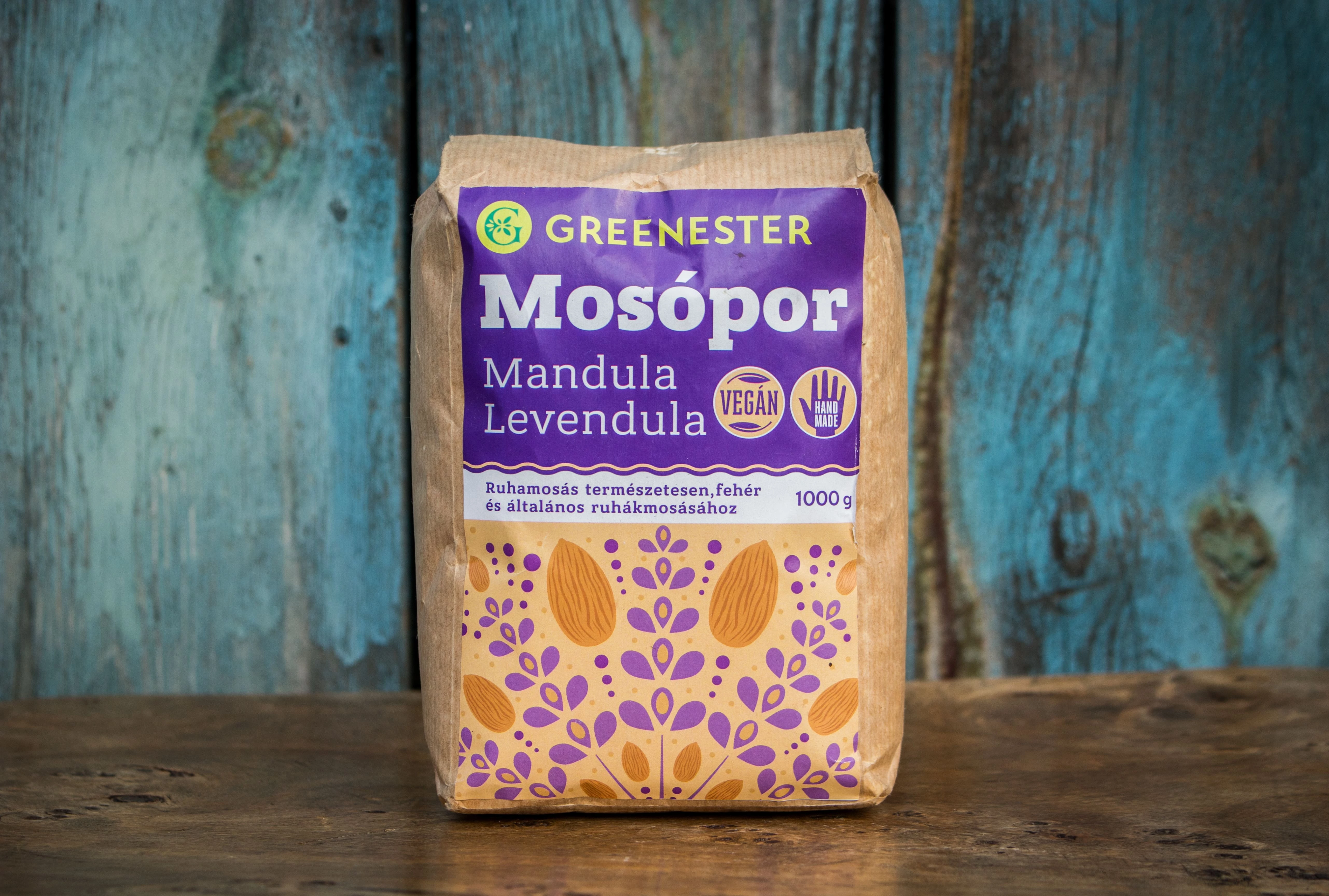 Öko mosópormandula-levendula illattal 1kg
