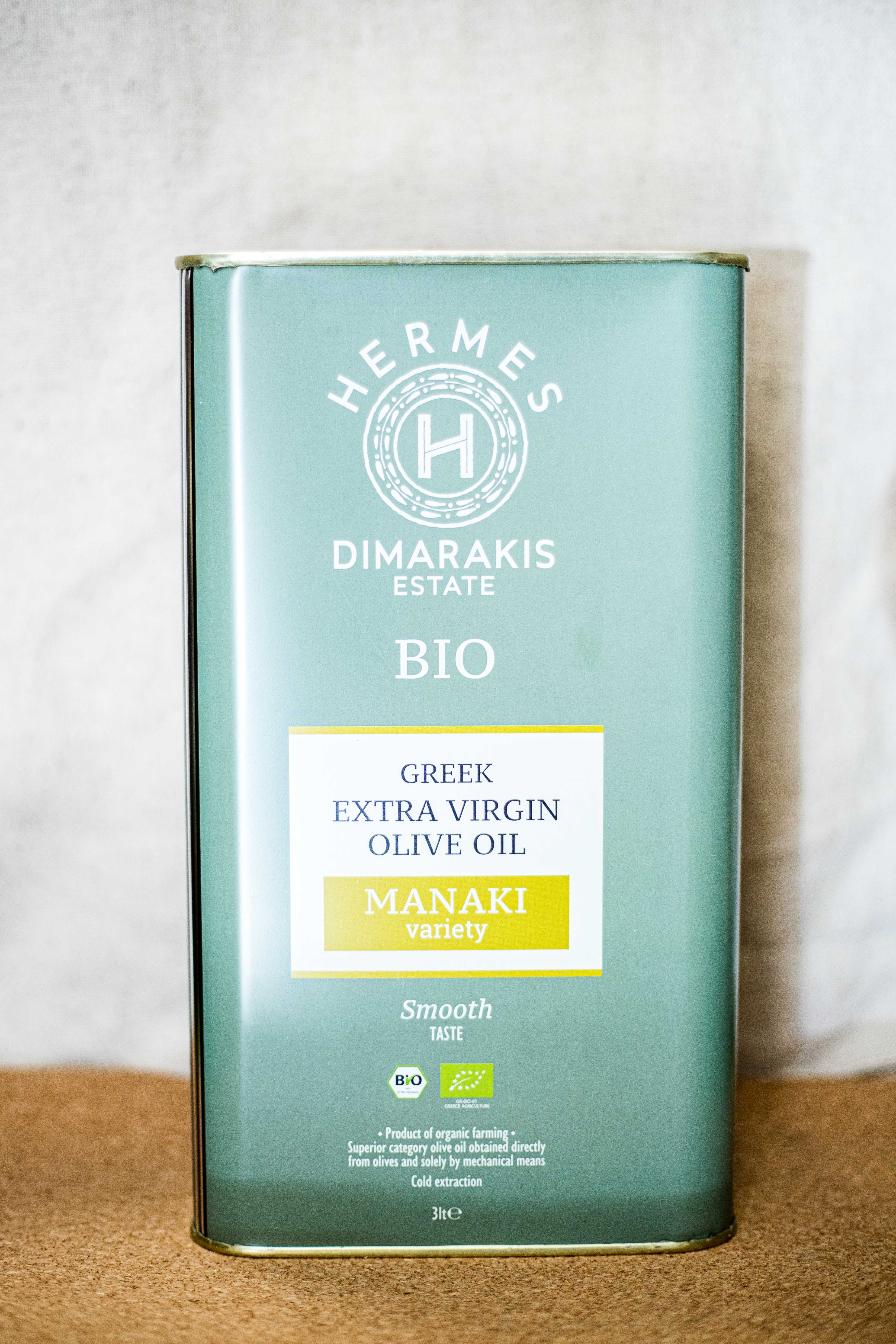 Hermes BIO Extraszűz olívaolaj MANAKI 3000ml